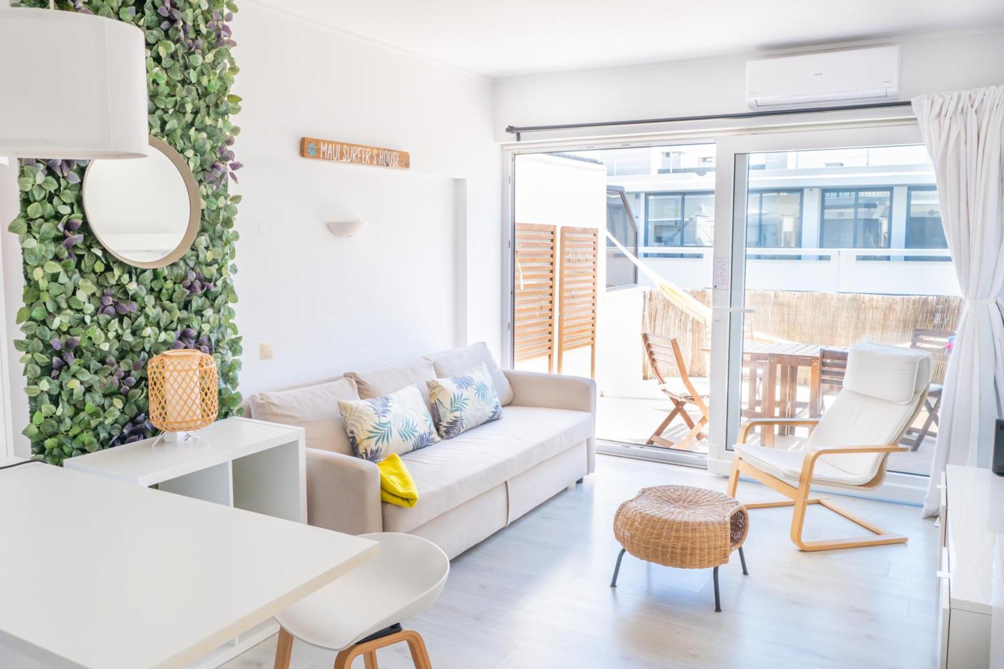 Maui Surfer'S House Sea View Caparica Beach House Кошта-да-Капарика Экстерьер фото